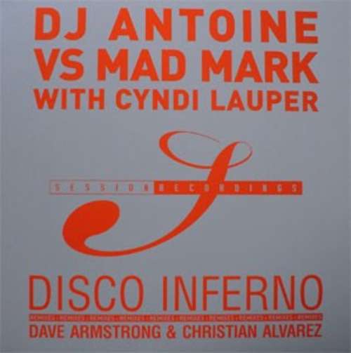 Cover DJ Antoine vs. Mad Mark With Cyndi Lauper - Disco Inferno (12) Schallplatten Ankauf