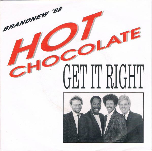 Cover Hot Chocolate - Get It Right (7, Single) Schallplatten Ankauf