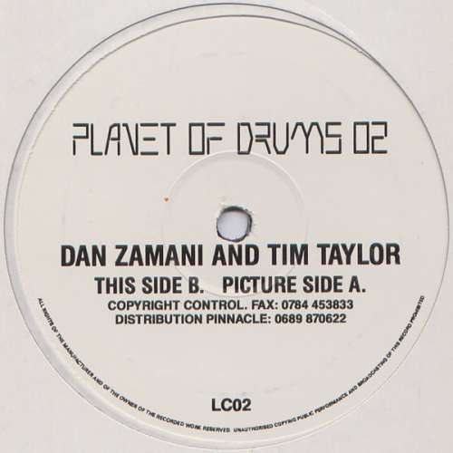 Cover Dan Zamani And Tim Taylor* - Planet Of Drums 02 (12, Whi) Schallplatten Ankauf