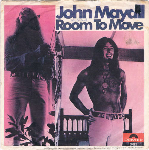 Bild John Mayall - Room To Move (7, Single, Mono) Schallplatten Ankauf