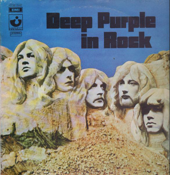 Cover Deep Purple - In Rock (LP, Album, RP, Gra) Schallplatten Ankauf