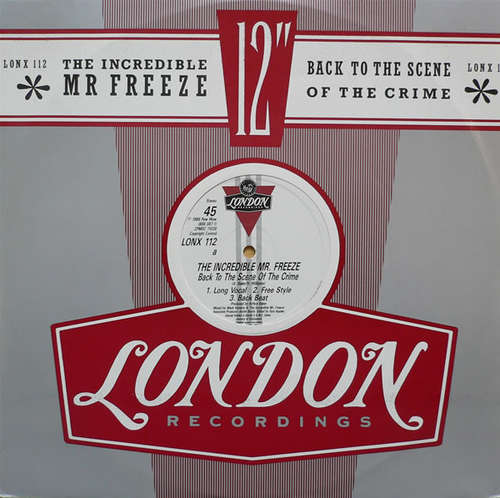 Cover The Incredible Mr. Freeze - Back To The Scene Of The Crime (12) Schallplatten Ankauf