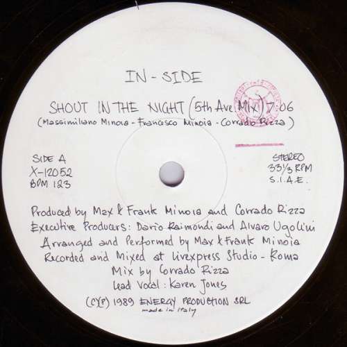 Cover In-Side - Shout In The Night (12) Schallplatten Ankauf