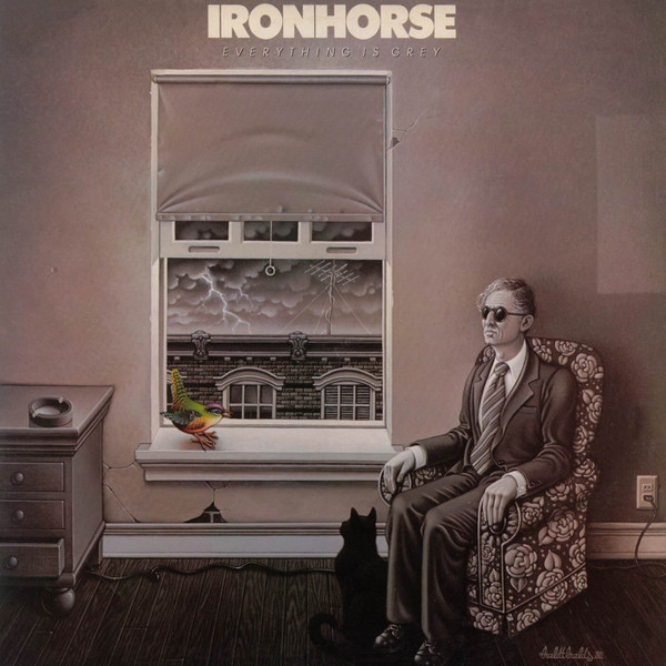 Cover Ironhorse - Everything Is Grey (LP) Schallplatten Ankauf