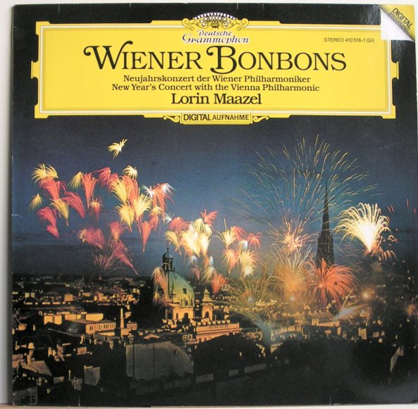 Cover Johann Strauss* & Josef Strauss* - Wiener Philharmoniker, Lorin Maazel - Viennese Bonbons - Wiener Bonbons (LP, Dig) Schallplatten Ankauf