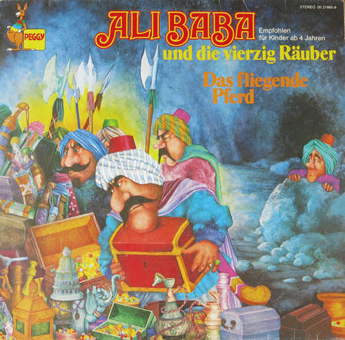 Cover Konrad Halver - Ali Baba Und Die Vierzig Räuber / Das Fliegende Pferd (LP) Schallplatten Ankauf