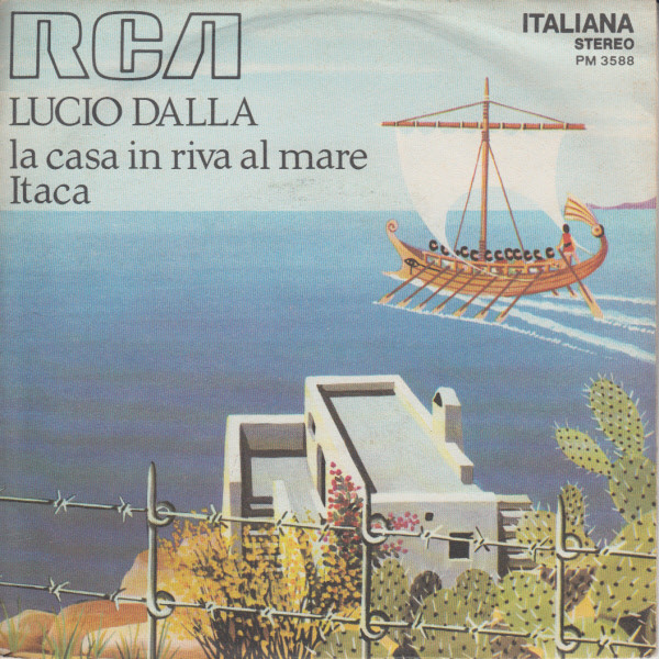 Cover Lucio Dalla - La Casa In Riva Al Mare / Itaca (7) Schallplatten Ankauf
