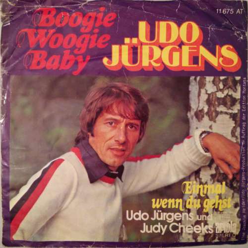 Cover Udo Jürgens - Boogie Woogie Baby (7, Single) Schallplatten Ankauf