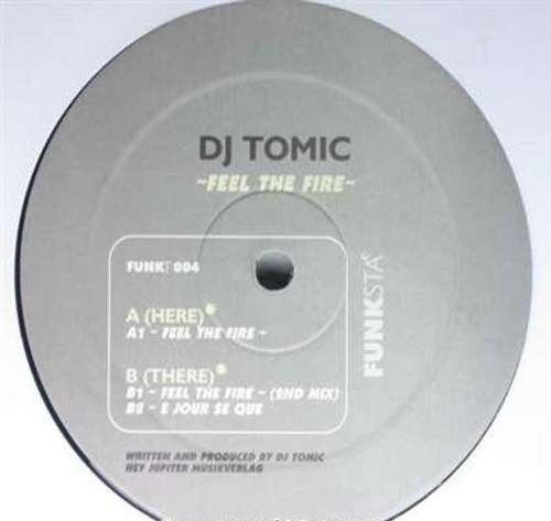 Cover DJ Tomic - Feel The Fire (12) Schallplatten Ankauf