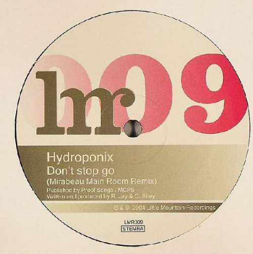 Cover Hydroponix - Don't Stop Go (Mirabeau Remixes) (12) Schallplatten Ankauf
