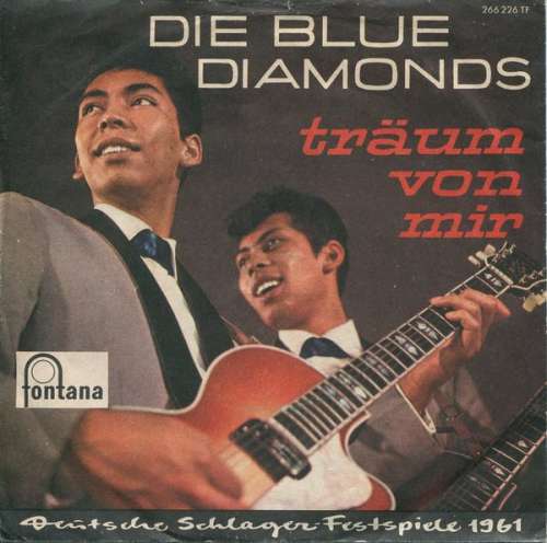 Cover Die Blue Diamonds* - Träum Von Mir (7, Single, Mono) Schallplatten Ankauf