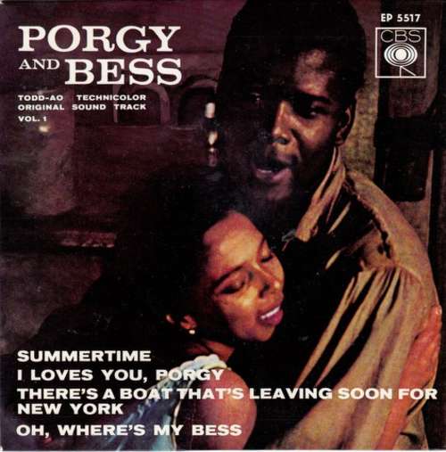 Cover George Gershwin - Porgy And Bess Vol. 1 (7, EP) Schallplatten Ankauf