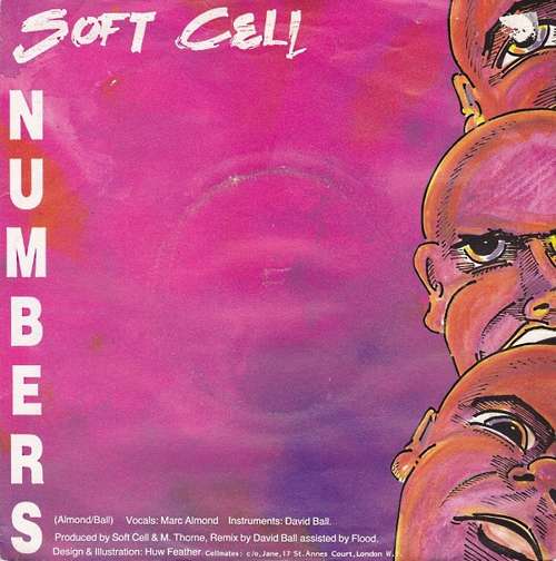 Cover Soft Cell - Numbers / Barriers (7, Single, Inj) Schallplatten Ankauf