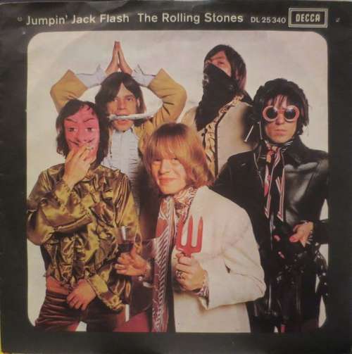 Cover The Rolling Stones - Jumpin' Jack Flash (7, Single) Schallplatten Ankauf