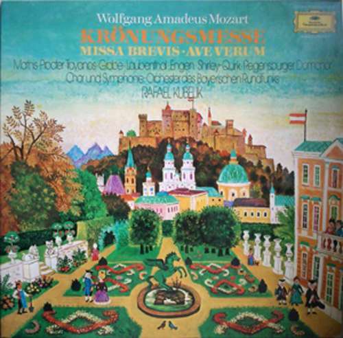 Cover Wolfgang Amadeus Mozart - Krönungsmesse ● Missa Brevis ● Ave Verum (LP, Club) Schallplatten Ankauf