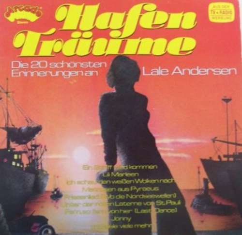 Bild Lale Andersen - Hafen Träume (LP, Comp) Schallplatten Ankauf