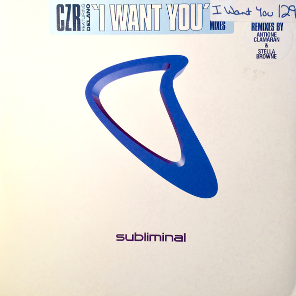 Bild CZR Featuring Delano (2) - I Want You (UK Mixes) (12) Schallplatten Ankauf
