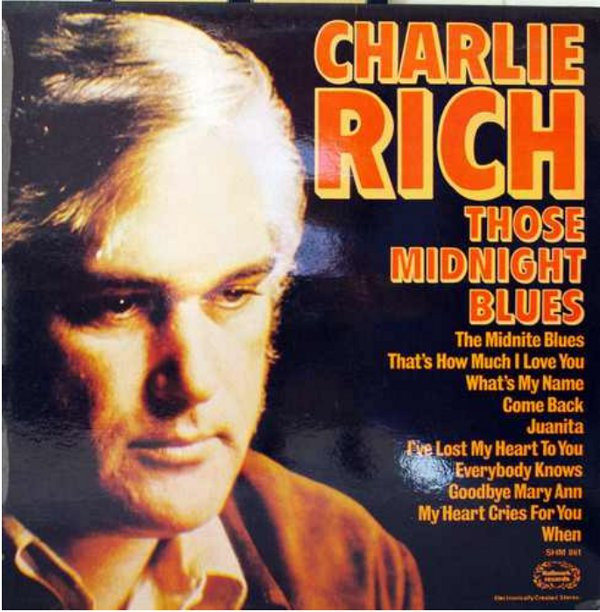 Cover Charlie Rich - Those Midnight Blues (LP, Comp) Schallplatten Ankauf