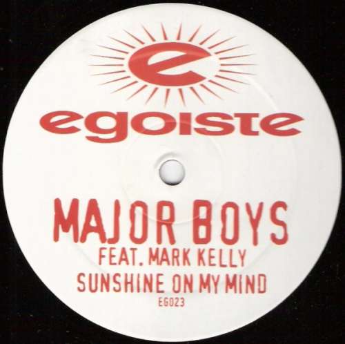 Cover Major Boys Feat. Mark Kelly (2) - Sunshine On My Mind (12, S/Sided) Schallplatten Ankauf