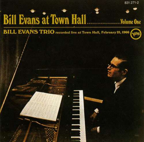 Cover Bill Evans Trio* - At Town Hall, Volume One (CD, Album) Schallplatten Ankauf