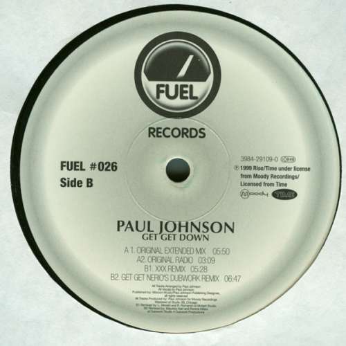 Cover Paul Johnson - Get Get Down (12) Schallplatten Ankauf
