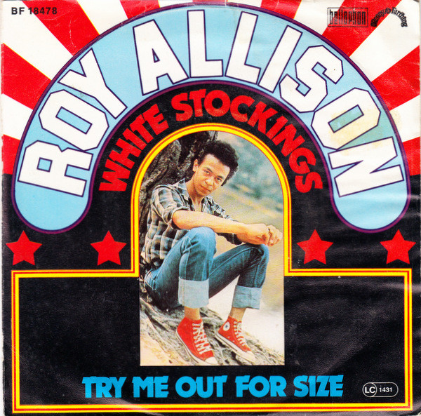 Cover Roy Allison - White Stockings (7, Single) Schallplatten Ankauf