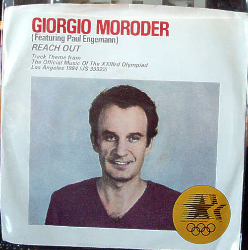 Cover Giorgio Moroder Featuring Paul Engemann - Reach Out (7) Schallplatten Ankauf