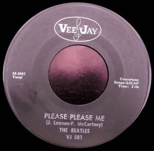 Cover The Beatles - Please Please Me (7, Single) Schallplatten Ankauf