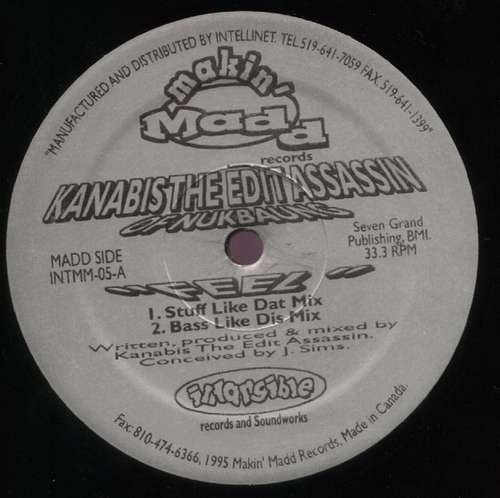 Cover Kanabis The Edit Assassin - Feel (12) Schallplatten Ankauf