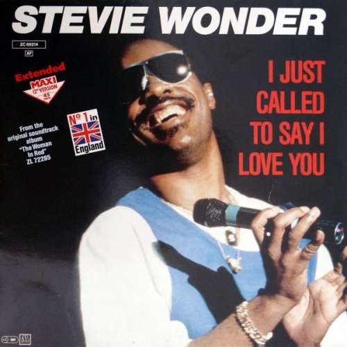 Cover Stevie Wonder - I Just Called To Say I Love You (12, Maxi, Ext) Schallplatten Ankauf