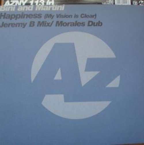 Cover Bini And Martini* - Happiness (My Vision Is Clear) (Jeremy B Mix / Morales Dub) (12) Schallplatten Ankauf