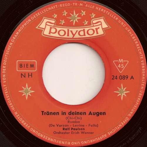 Cover Ralf Paulsen - Tränen In Deinen Augen (7, Single, Mono) Schallplatten Ankauf