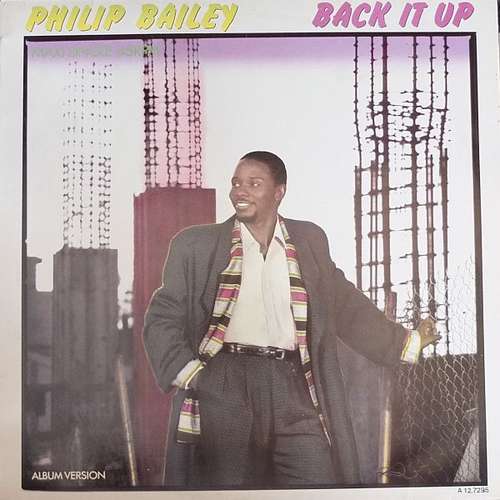 Cover Philip Bailey - Back It Up (12, Maxi) Schallplatten Ankauf