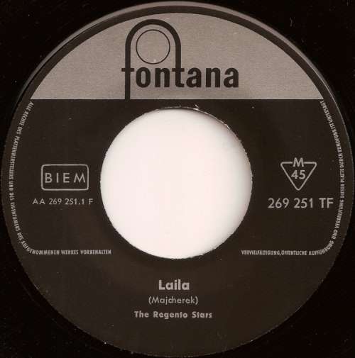 Cover The Regento Stars* - Laila (7, Single, Mono) Schallplatten Ankauf