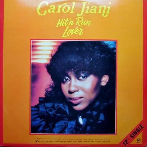 Cover Carol Jiani - Hit 'N Run Lover (12, Single, Pic) Schallplatten Ankauf