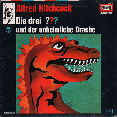 Cover Nick West - Die Drei ???   7 - Und Der Unheimliche Drache (LP) Schallplatten Ankauf