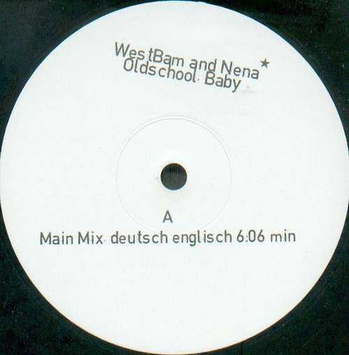 Cover WestBam And Nena (20) - Oldschool Baby (12) Schallplatten Ankauf