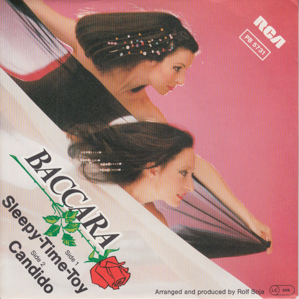 Cover Baccara - Sleepy-Time-Toy / Candido (7) Schallplatten Ankauf