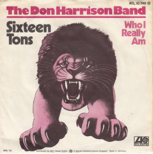 Cover The Don Harrison Band - Sixteen Tons (7, Single) Schallplatten Ankauf