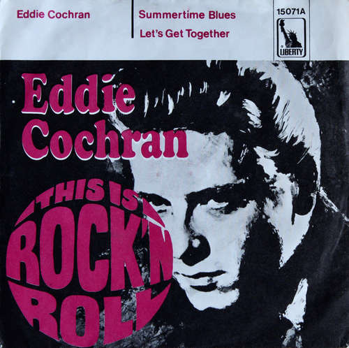 Cover Eddie Cochran - Summertime Blues (7, Single) Schallplatten Ankauf