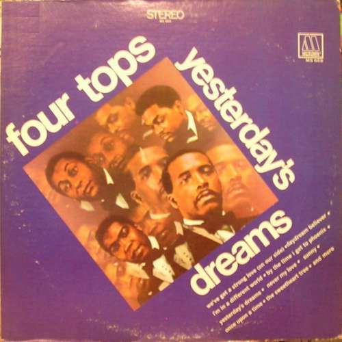 Cover Four Tops - Yesterday's Dreams (LP, Album) Schallplatten Ankauf