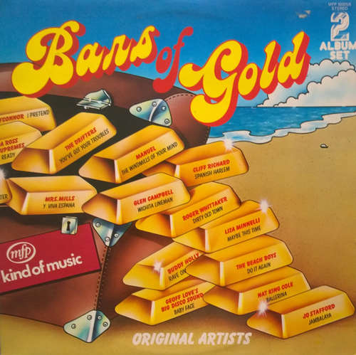Cover Various - More Golden Greats Of The 50's And 60's - Bars Of Gold (2xLP, Comp, Gat) Schallplatten Ankauf