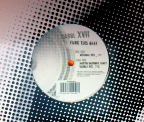Cover Karol XVII - Funk This Beat (12) Schallplatten Ankauf