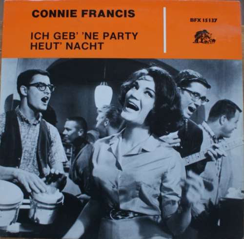 Cover Connie Francis - Ich Geb' 'ne Party Heut'  Nacht (LP, Comp) Schallplatten Ankauf