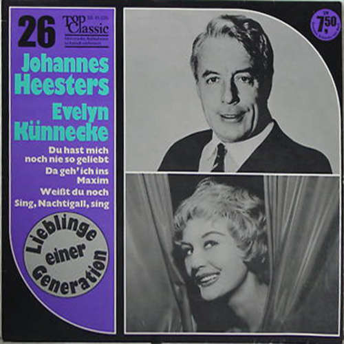 Cover Johannes Heesters / Evelyn Künnecke* - Johannes Heesters / Evelyn Künnecke (LP, Comp) Schallplatten Ankauf