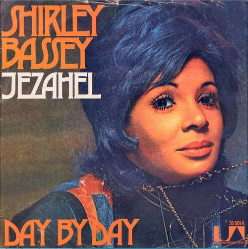 Cover Shirley Bassey - Jezahel / Day By Day (7, Single) Schallplatten Ankauf