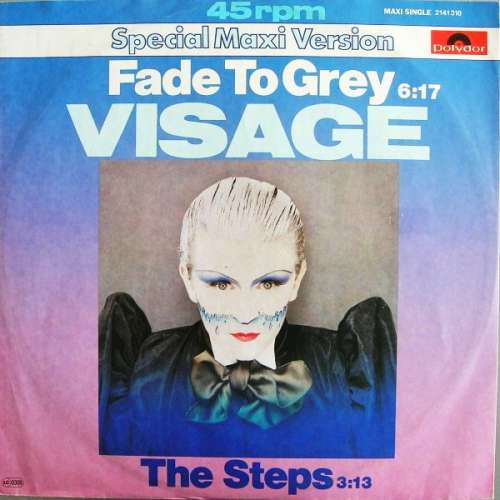 Cover zu Visage - Fade To Grey (12, Maxi) Schallplatten Ankauf