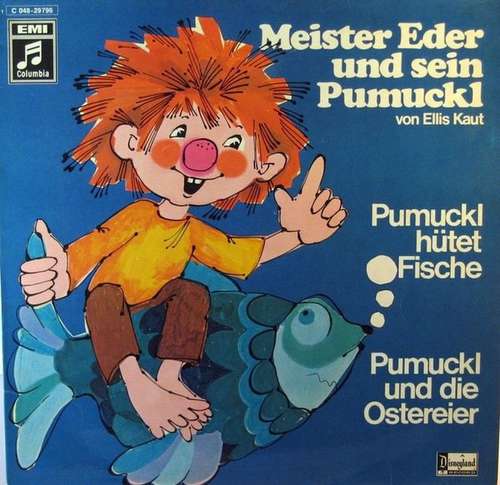 Cover Ellis Kaut - Meister Eder Und Sein Pumuckl - Pumuckl Hütet Fische / Pumuckl Und Die Ostereier (LP) Schallplatten Ankauf