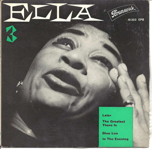 Cover Ella Fitzgerald - Ella Vol. 3 (7, EP) Schallplatten Ankauf