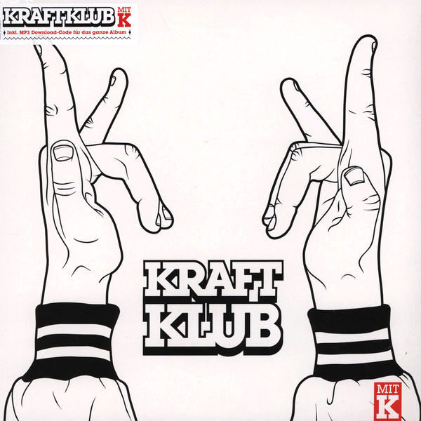 Cover Kraftklub - Mit K (LP, Album, Whi) Schallplatten Ankauf